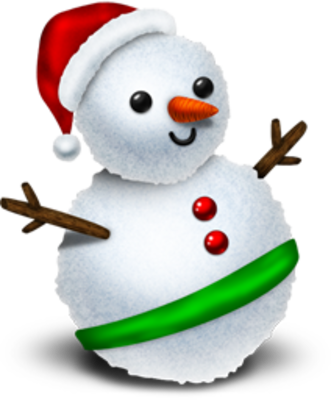 Christmas Snowman Icon