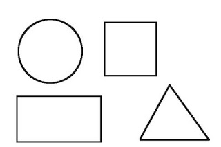 Circle Square Rectangle Triangle Shapes