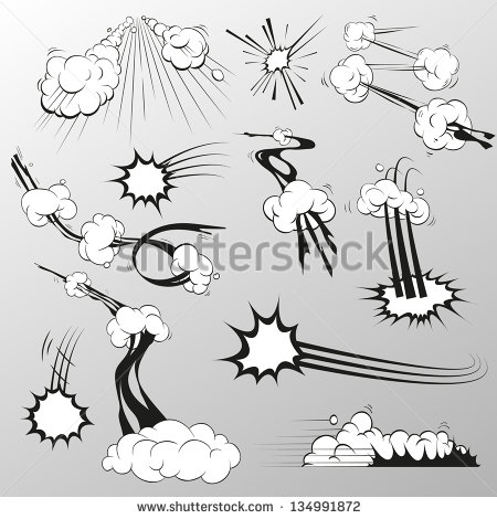 Comic Book Explosion Vector