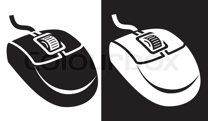 Computer Mouse Icon Vector