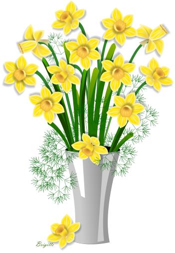 Daffodil Flower Clip Art