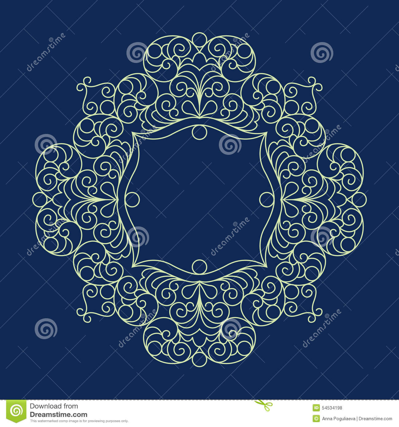 Decorative Line Vector Art