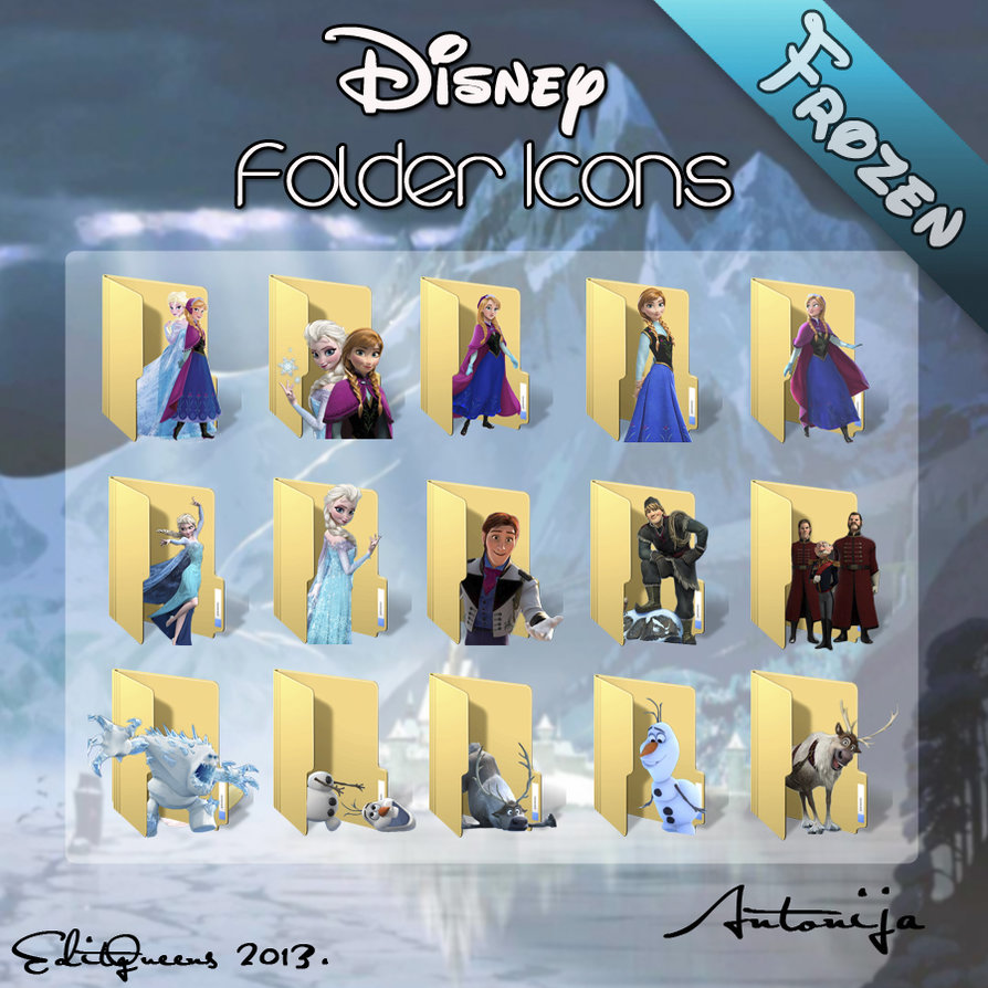 Disney Frozen Icons