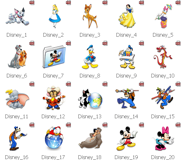 Disney Icons