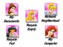 Disney Princess Icons