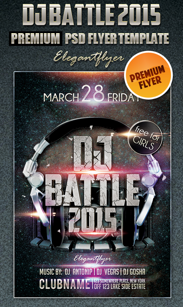 DJ Flyer Template