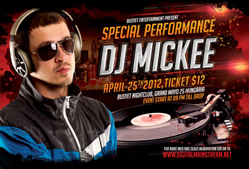 DJ Flyer Template