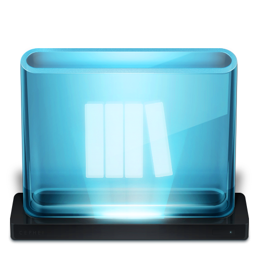 Downloads Library Icon