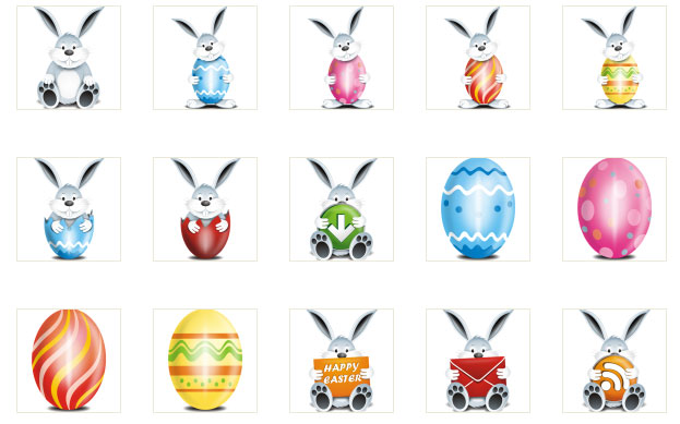 Easter Icons Free
