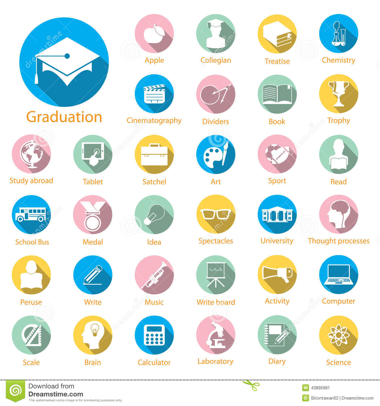 Education Icon Set