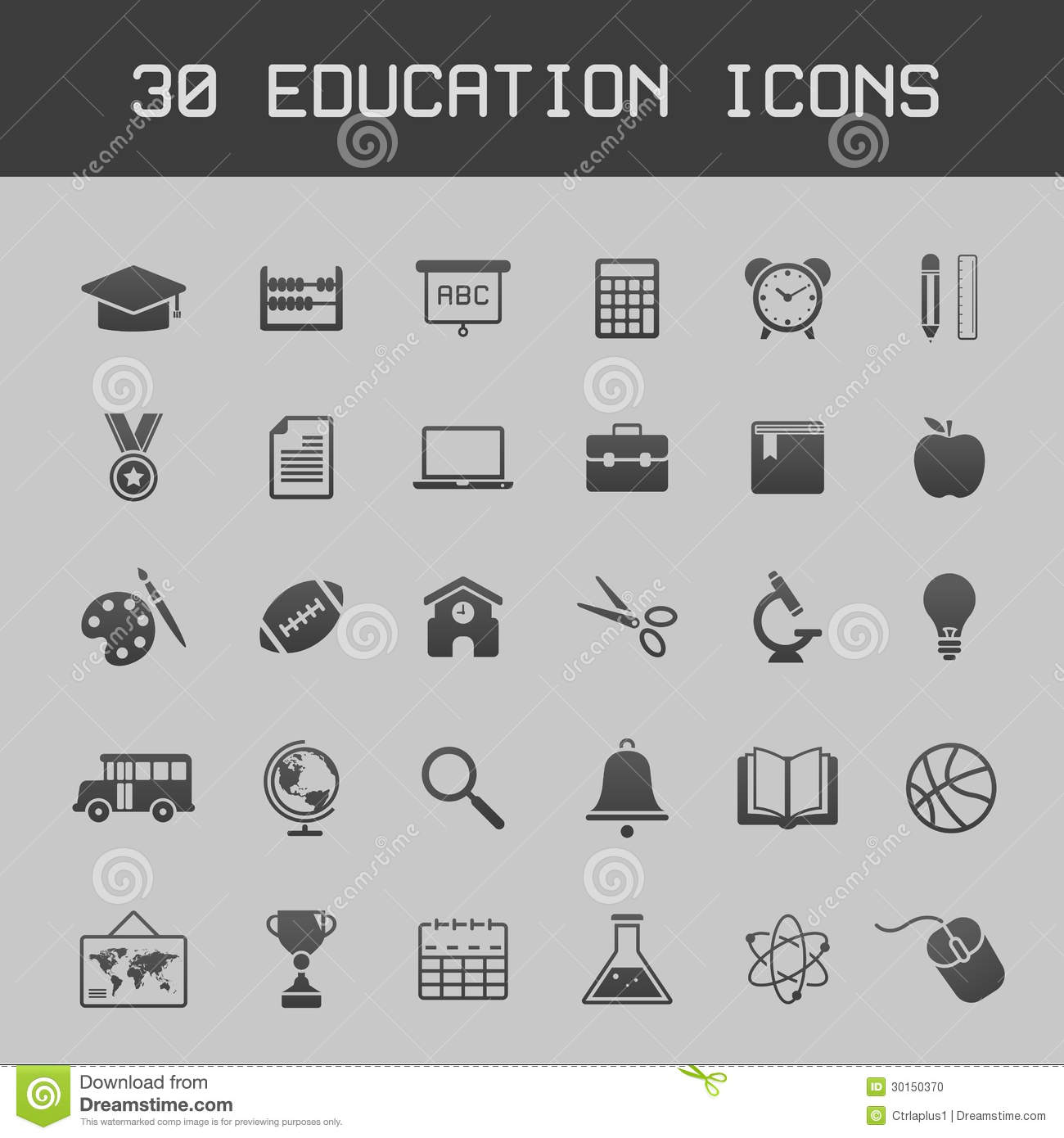 Education Icon Set