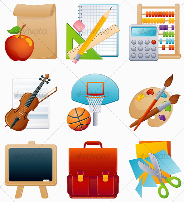 Education Icon Set