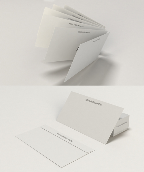 Envelope Mock Up Template