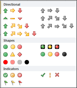Excel Conditional Formatting Icon Sets Excel Conditional Formatting Icon Sets