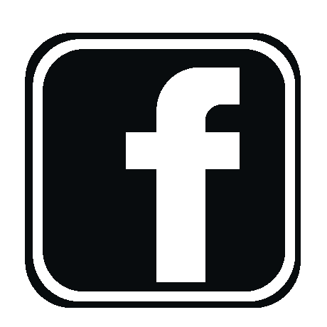 Facebook Icon Black White