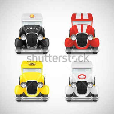 Fire Truck and Police Car Icon
