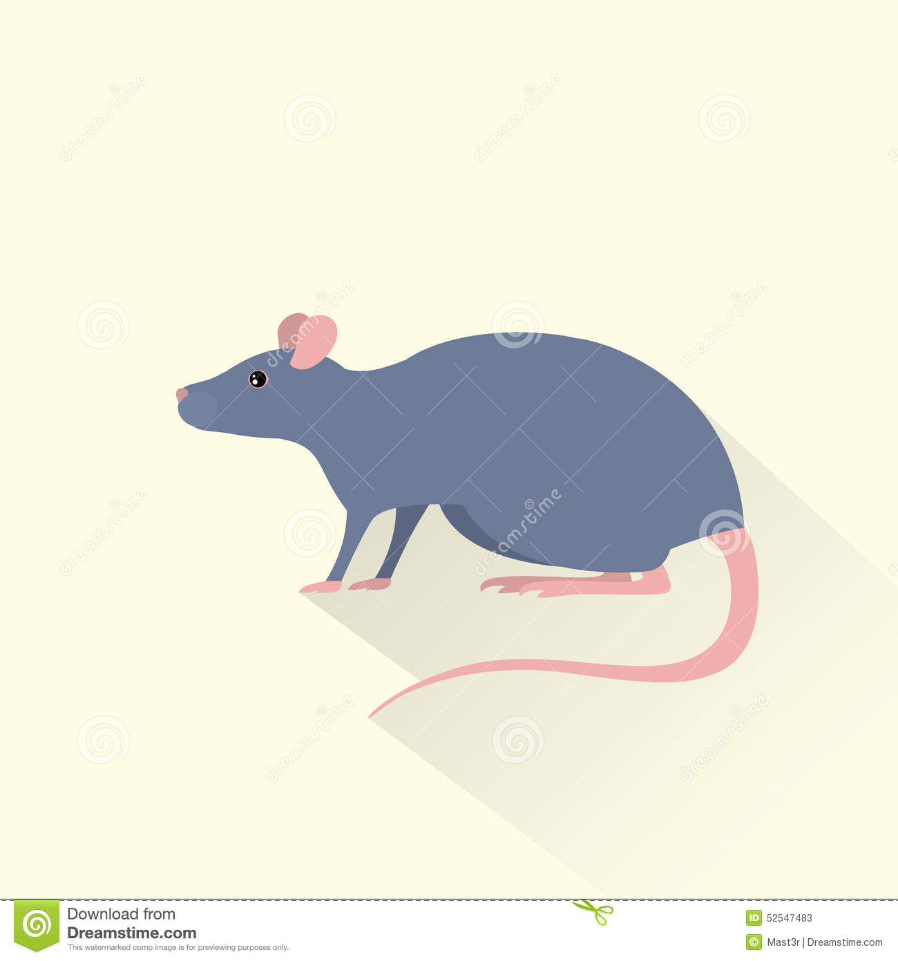 Flat Click Mouse Icon