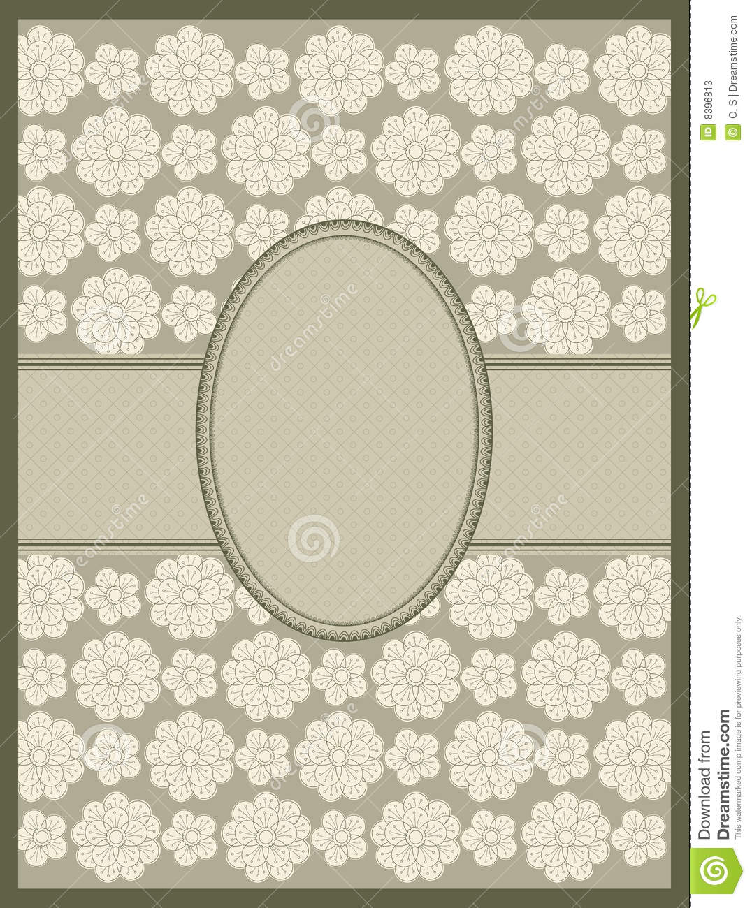 Floral Frame Vector