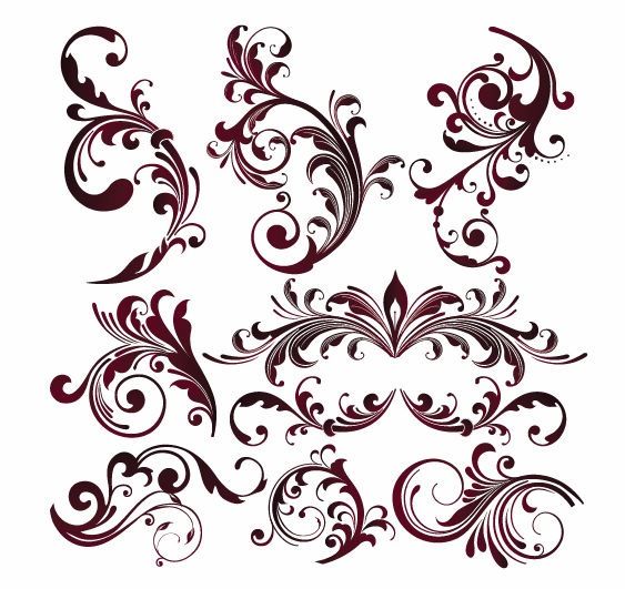 Floral Vector Designs Floral Vector Designs