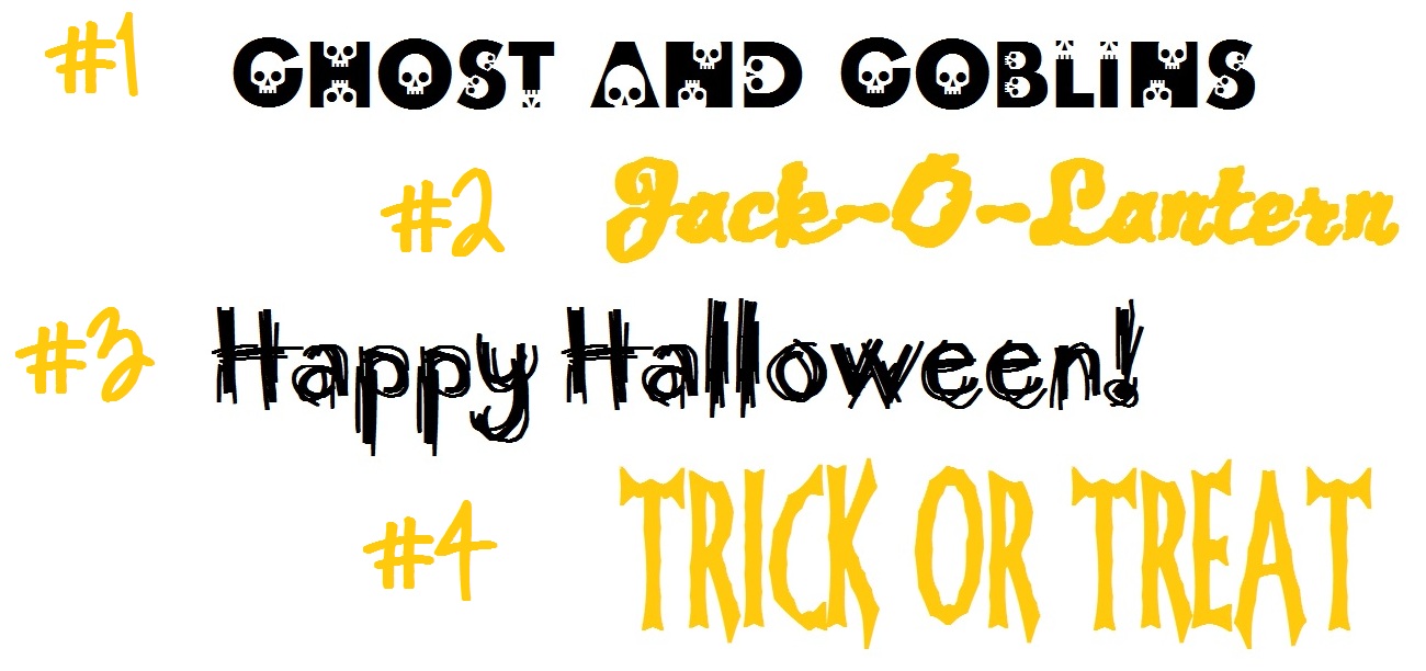 Free Halloween Fonts