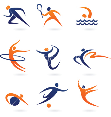 Free Sports Vector Art Silhouette