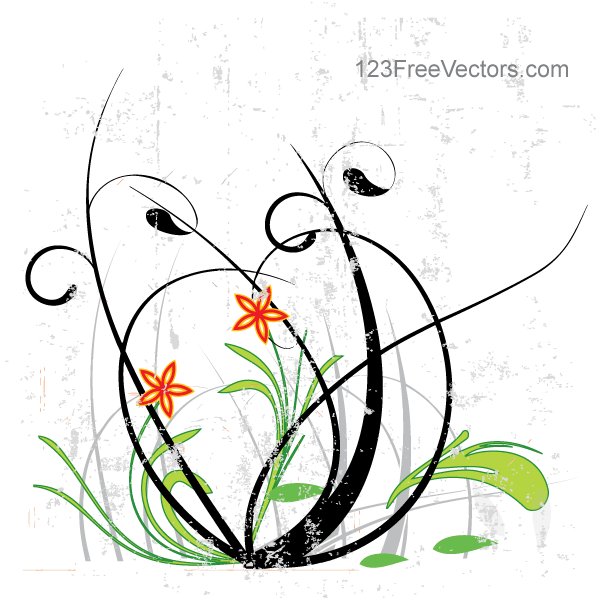 Free Vector Art Graphics Flowers