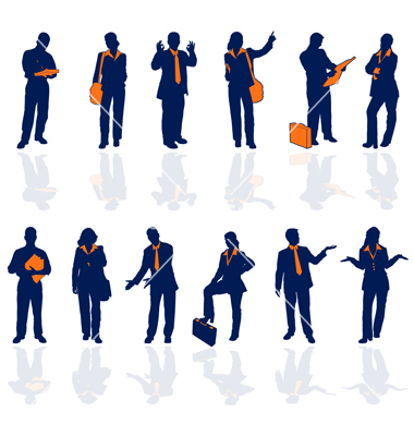 Free Vector Business People