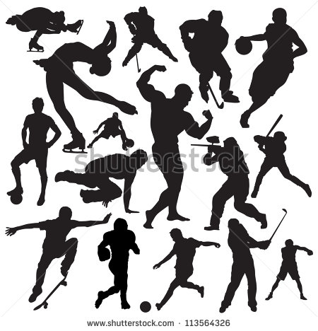 Free Vector Sport Silhouettes