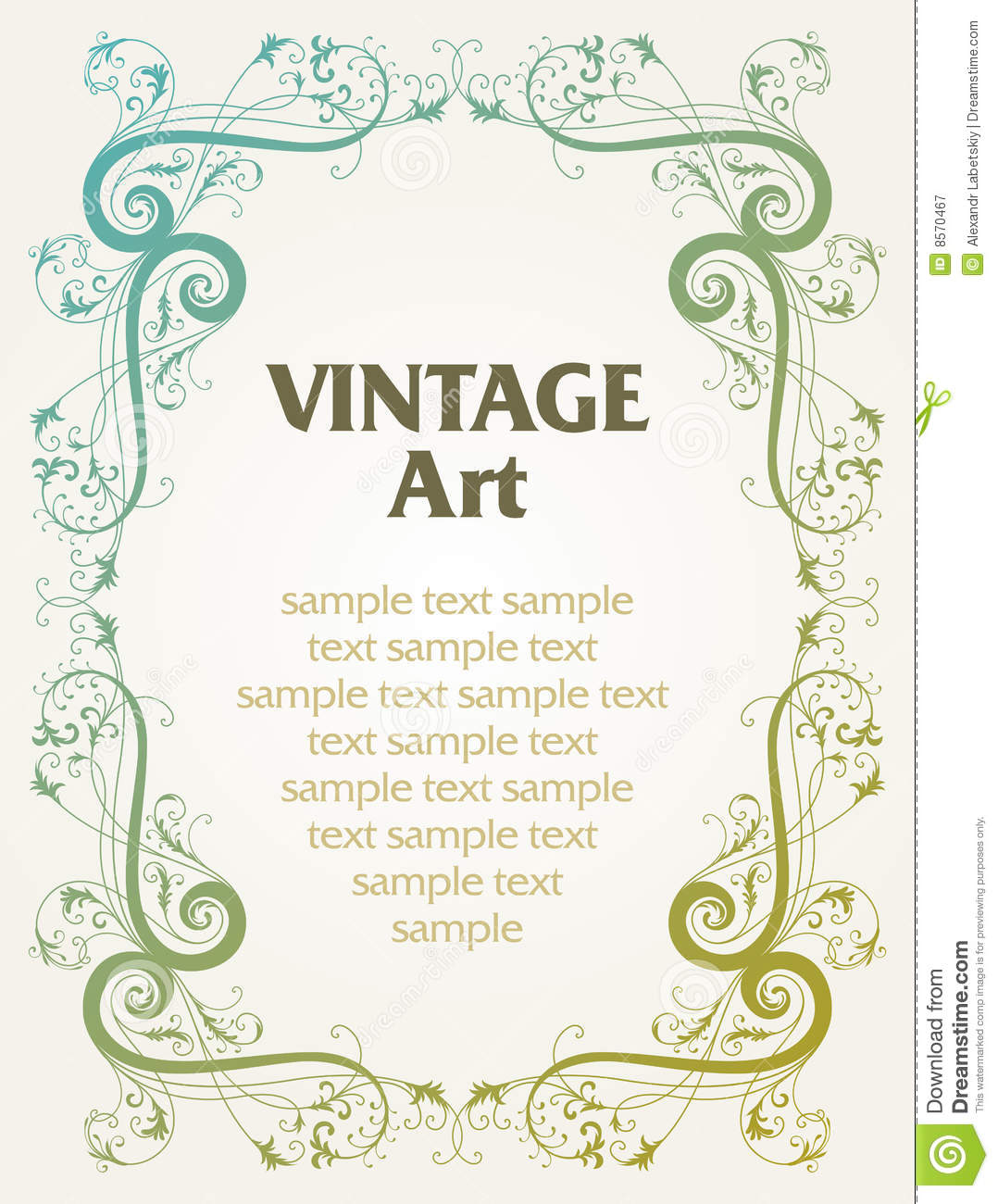 Free Vintage Frame Templates