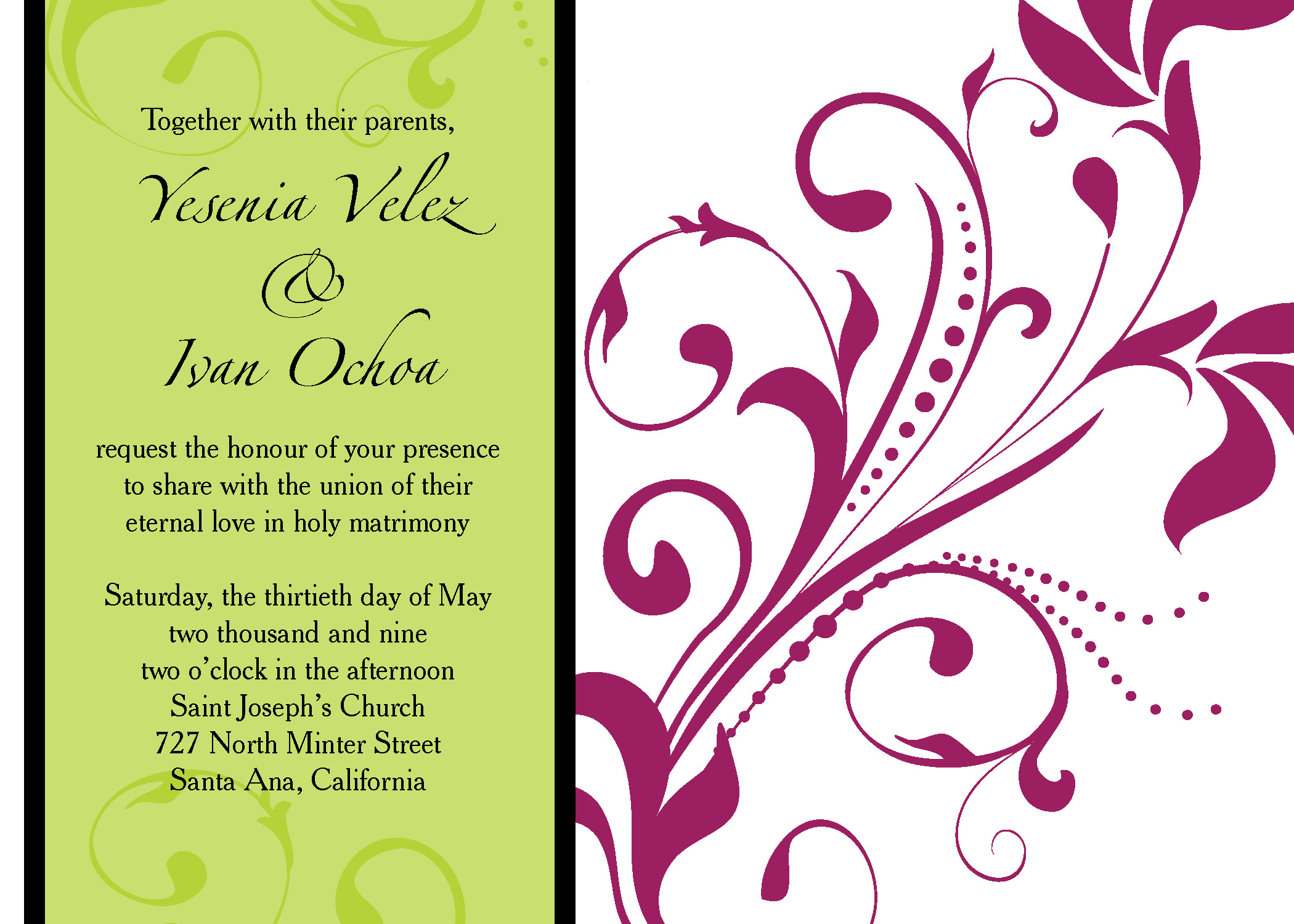 free wedding invitation design clipart - photo #40