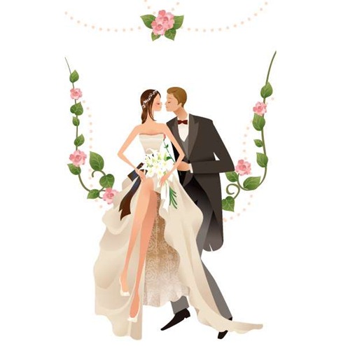 Free Wedding Vector Graphics