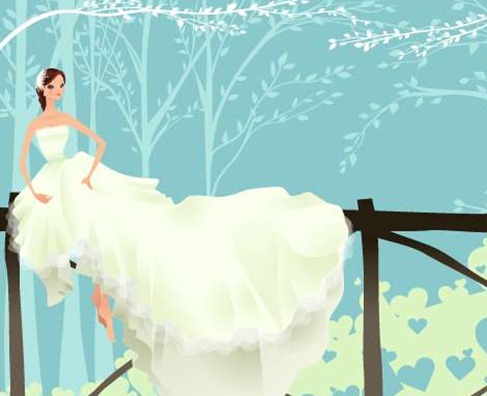 Free Wedding Vector Graphics