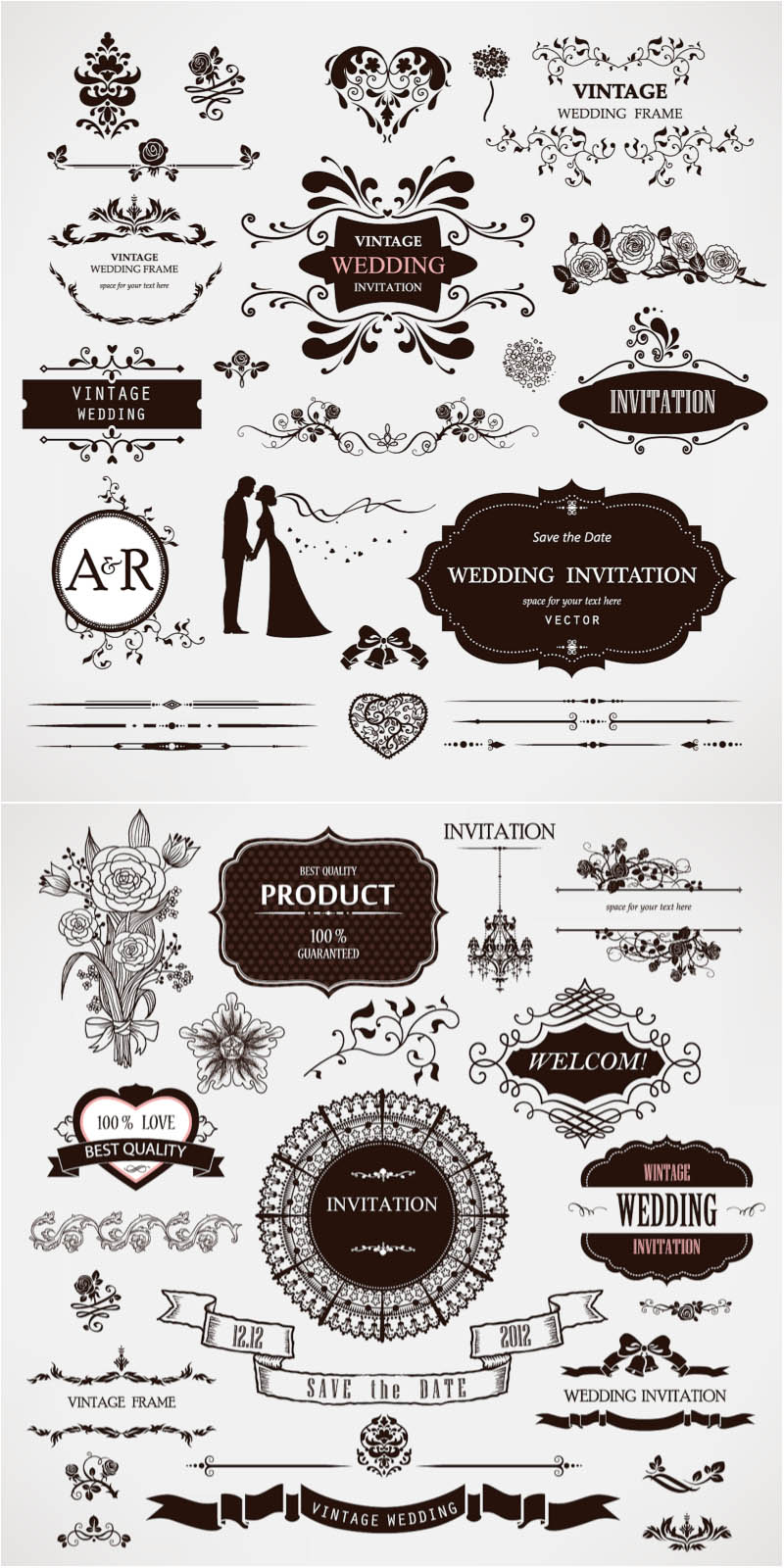 Free Wedding Vectors