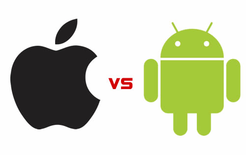 Google Android vs Apple Google Android vs Apple