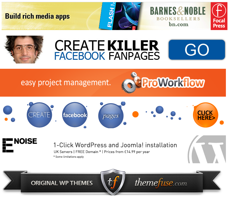Great Banner Ad Designs Great Banner Ad Designs