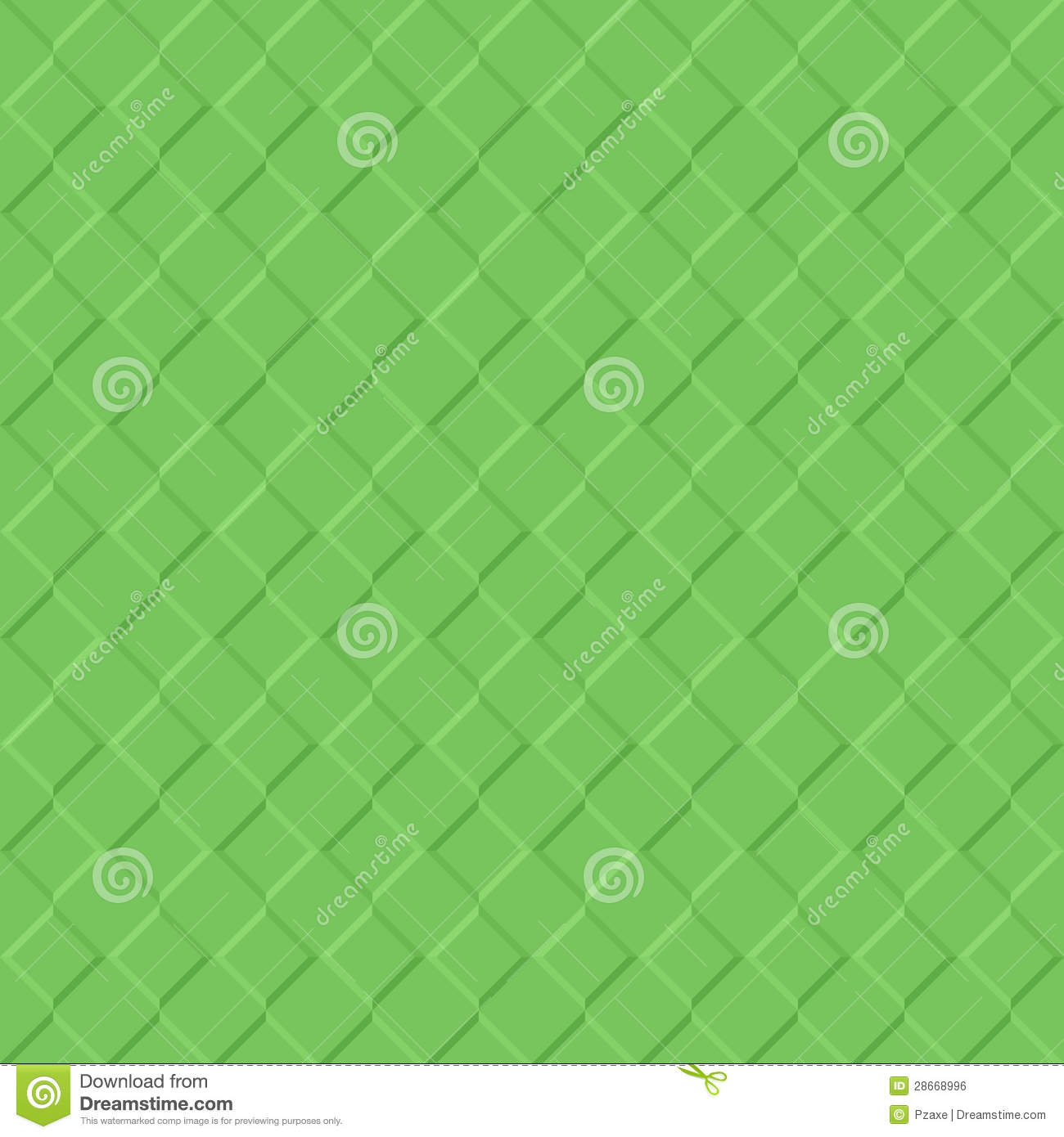 Green Abstract Square Vector