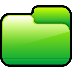 Green Folder Icon