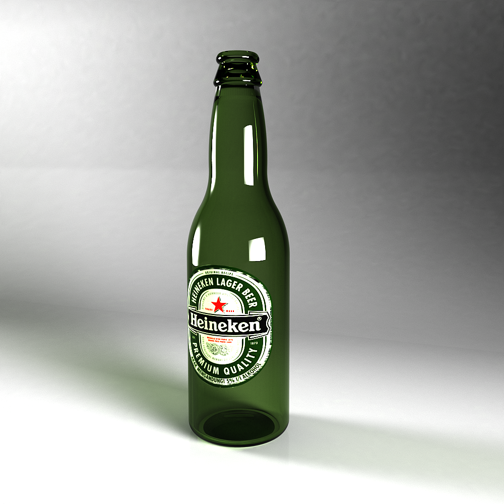 Heineken Beer Bottle