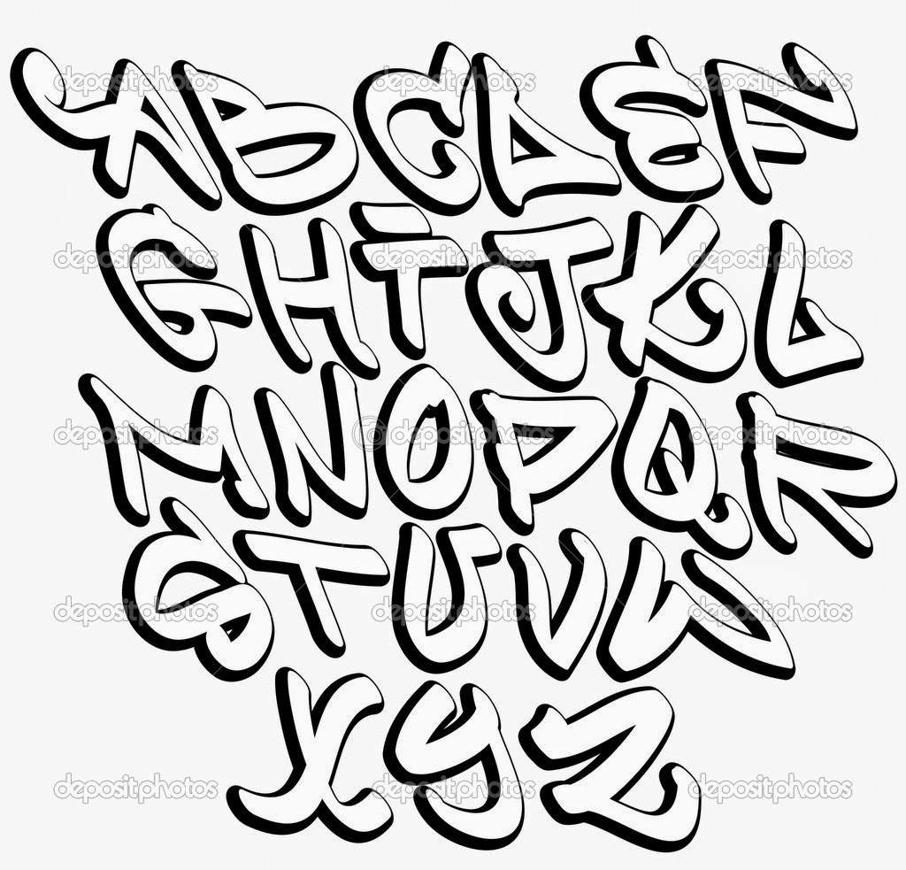 19 Photos of Free Graffiti Fonts Alphabet