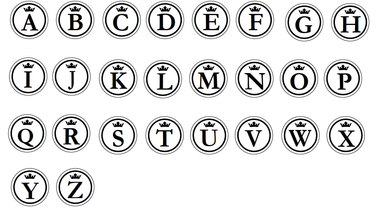 12 Regal Font Letter O Images
