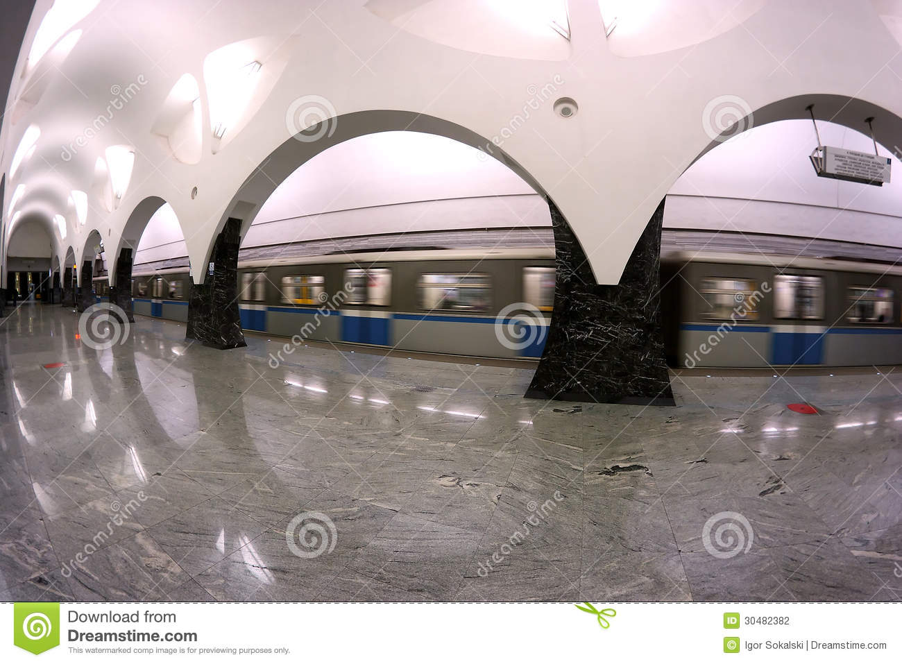 Interior Train Station Background