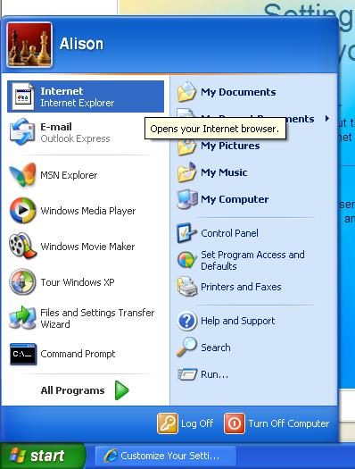 Internet Explorer Icon Missing Windows 7