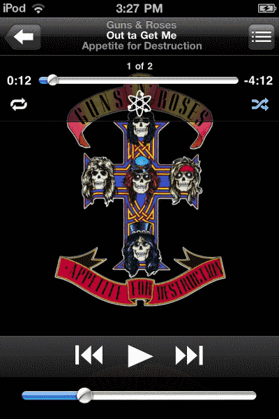 iPod Screen Now Playing iPod Screen Now Playing