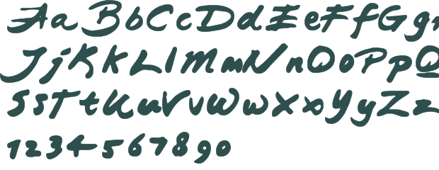 Japanese Brush Font