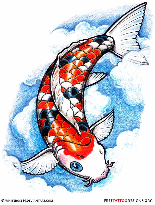 Koi Fish Tattoo Designs