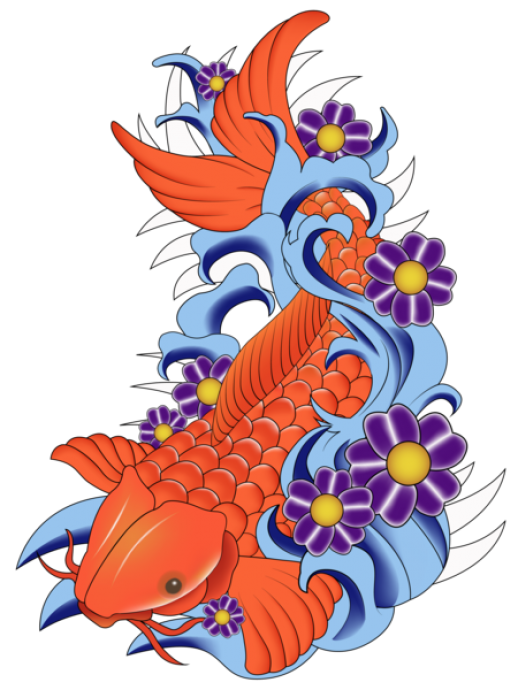 Koi Fish Vector Art