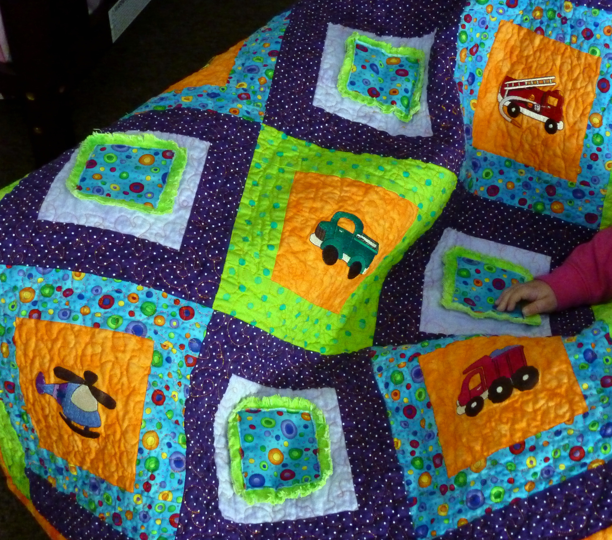 Machine Embroidery Baby Boy Quilt Patterns