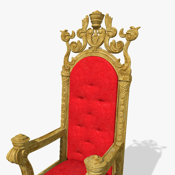 Medieval King Throne Chair