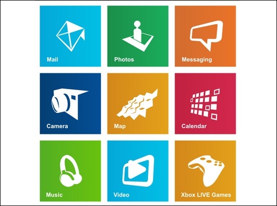 Microsoft Metro Icons