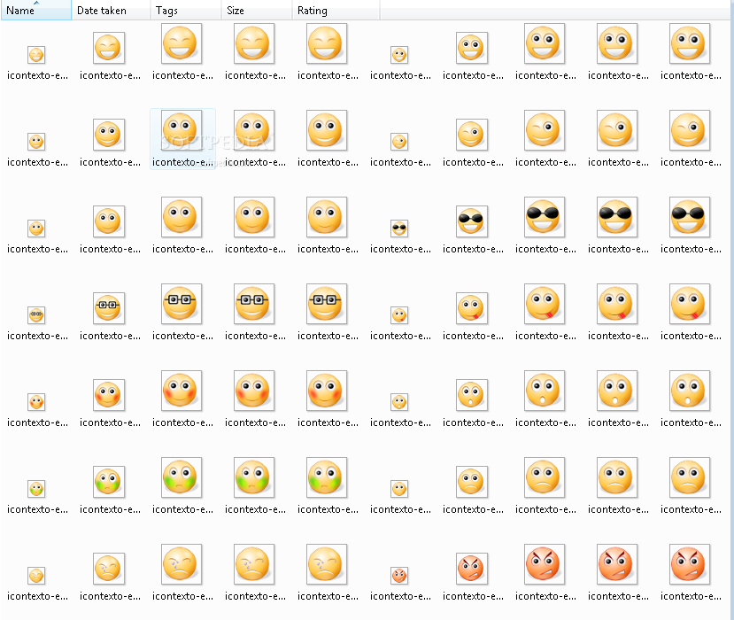 Mobile Phone Skype Emoticons